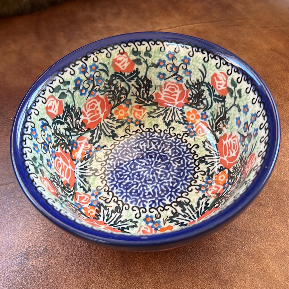Boleslawiec Stoneware Polish Pottery Bowl - Picture 6 of 6